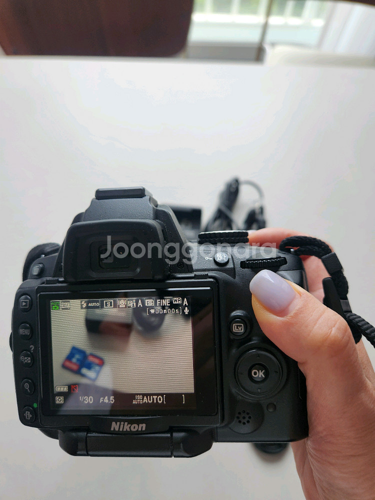 상태 최상 니콘 D5000 DSLR 카메라 판매--2