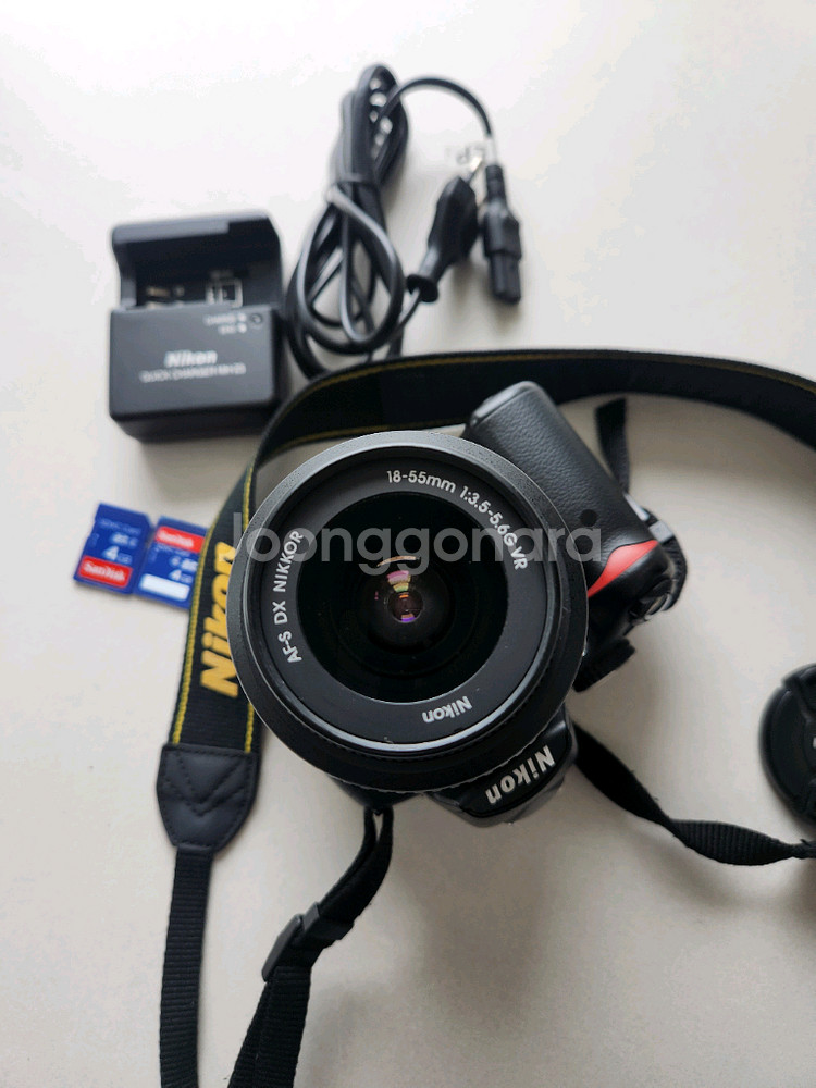 상태 최상 니콘 D5000 DSLR 카메라 판매--1