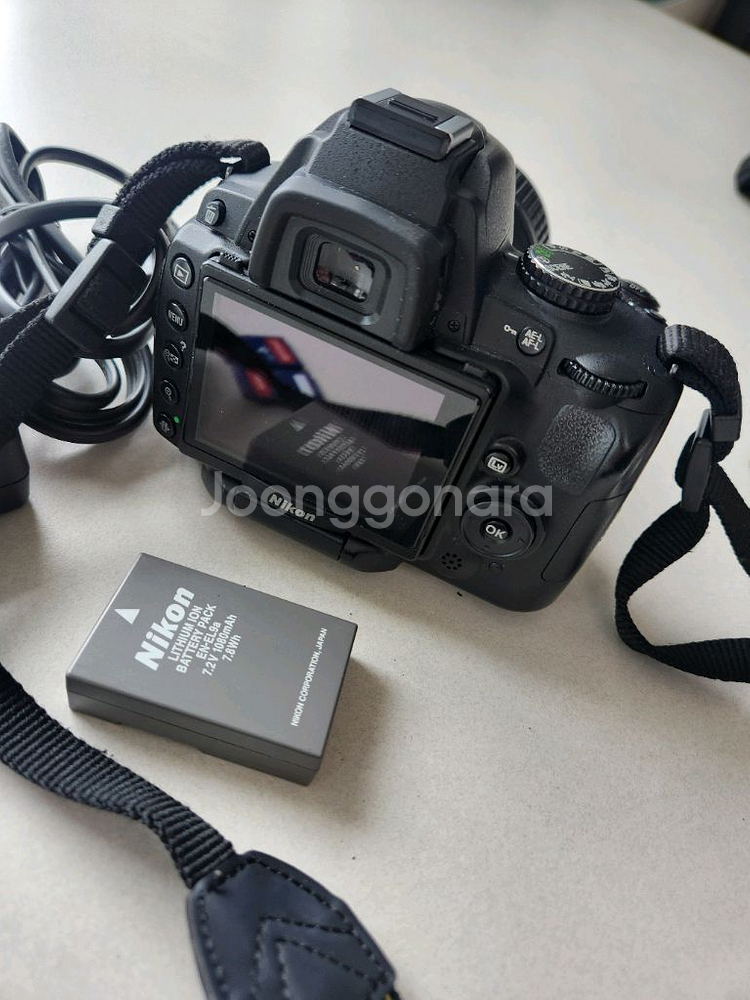 상태 최상 니콘 D5000 DSLR 카메라 판매--3