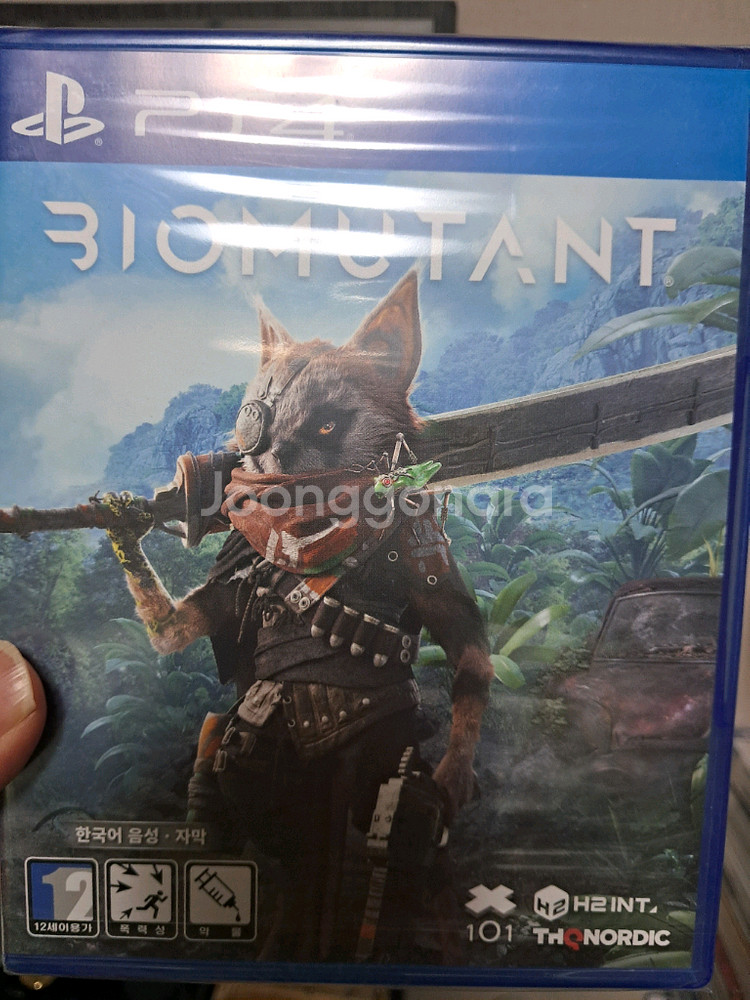 ps4 바이오뮤턴트 새상품 (시디가 고정된곳에서 빠짐)--0