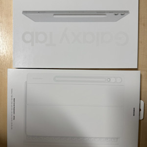 갤럭시탭 s10 플러스 256g 실버 + 키보드케이스