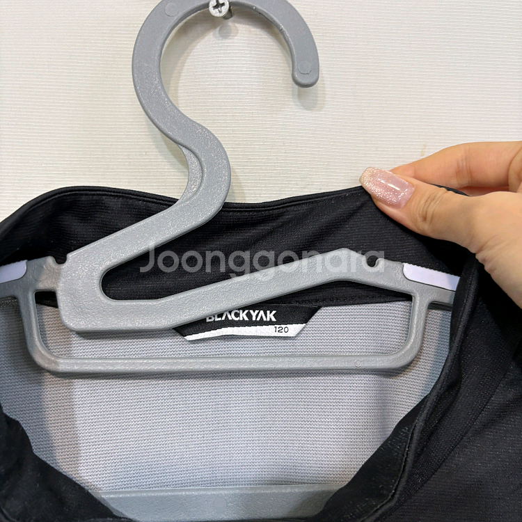블랙야크 남성 반팔 반집업 티셔츠 120--1