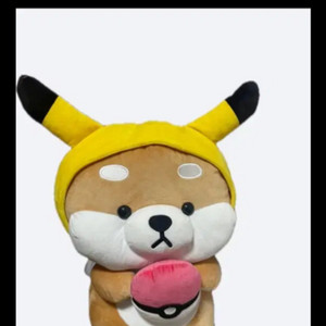 대형 시바견 피카츄 인형(50cm)