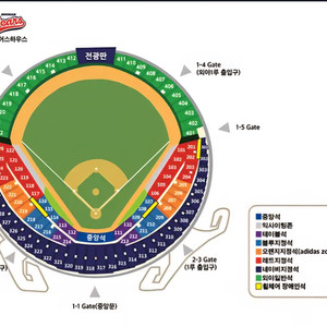 7/6두산kt 3루오렌지석 2연석