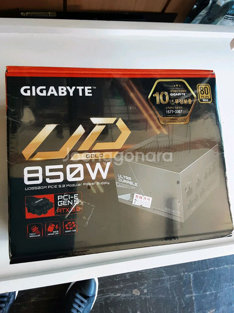GIGABYTE GPUD850GM PG5 파워서플라이--0