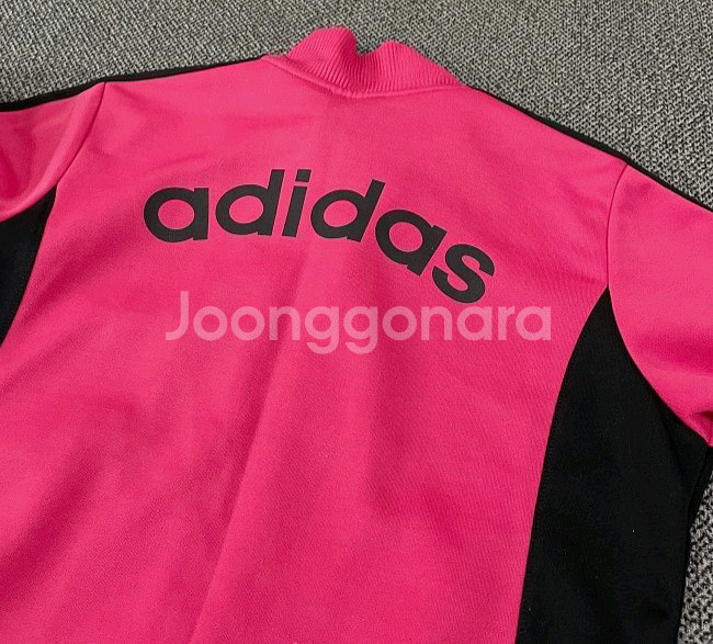 아디다스 핑크 핑크블랙 트랙탑 져지집업 90/S--3