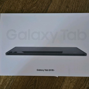 갤럭시 탭 S9 FE+ 그라파이트 128GB 팝니다.