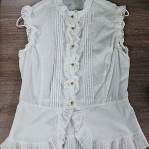 헤리토리민소매블라우스 90