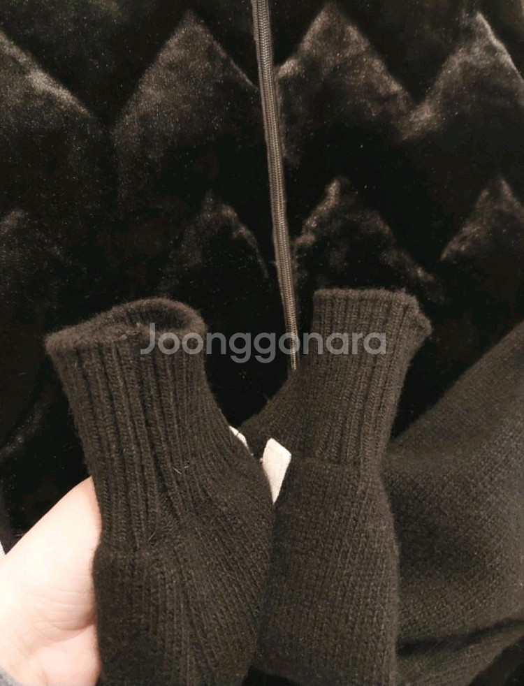 까스텔바작 정품 여성 모 & 캐시미어 소재 집업 85--7