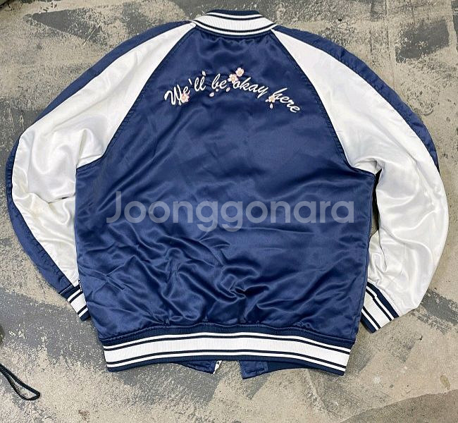 로맨틱크라운 스카잔 스카쟌 자수 블루종 105/XL--2