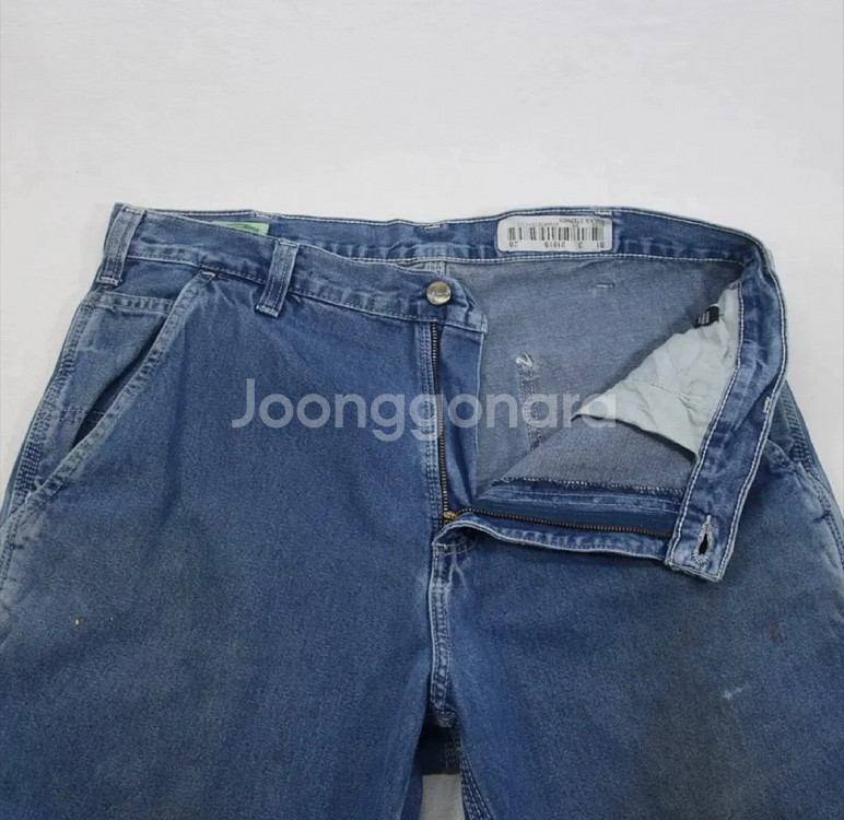 칼하트 싱글니 카펜터 데님 팬츠 34/32--4