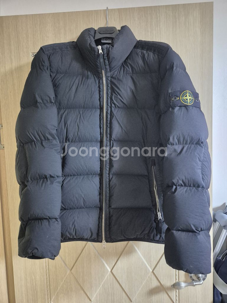 [정품] 스톤아일랜드/심리스 터널 패딩 블랙 최저가/s--0