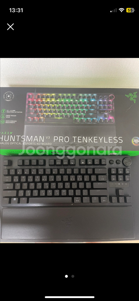 레이저 헌츠맨 V3 pro tkl--0