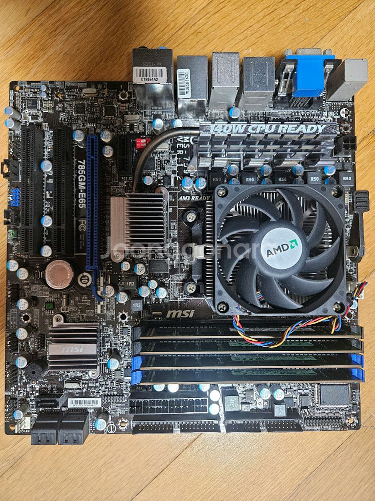 amd 페넘 x3 720 & 메인보드 메모리--0