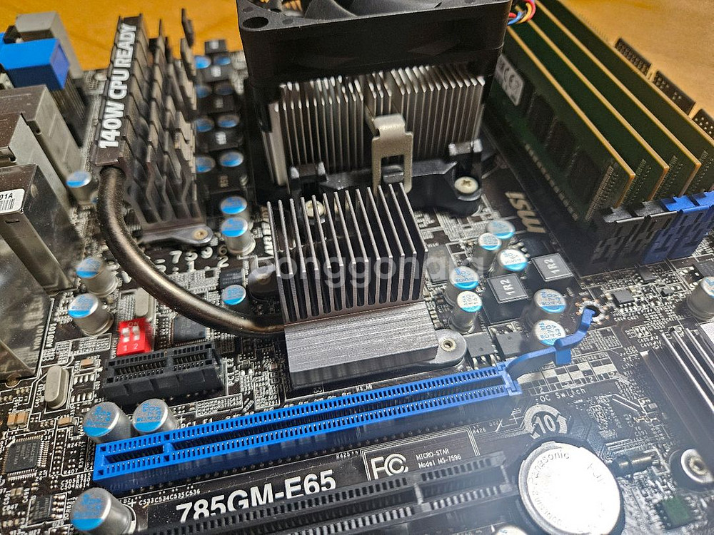 amd 페넘 x3 720 & 메인보드 메모리--1