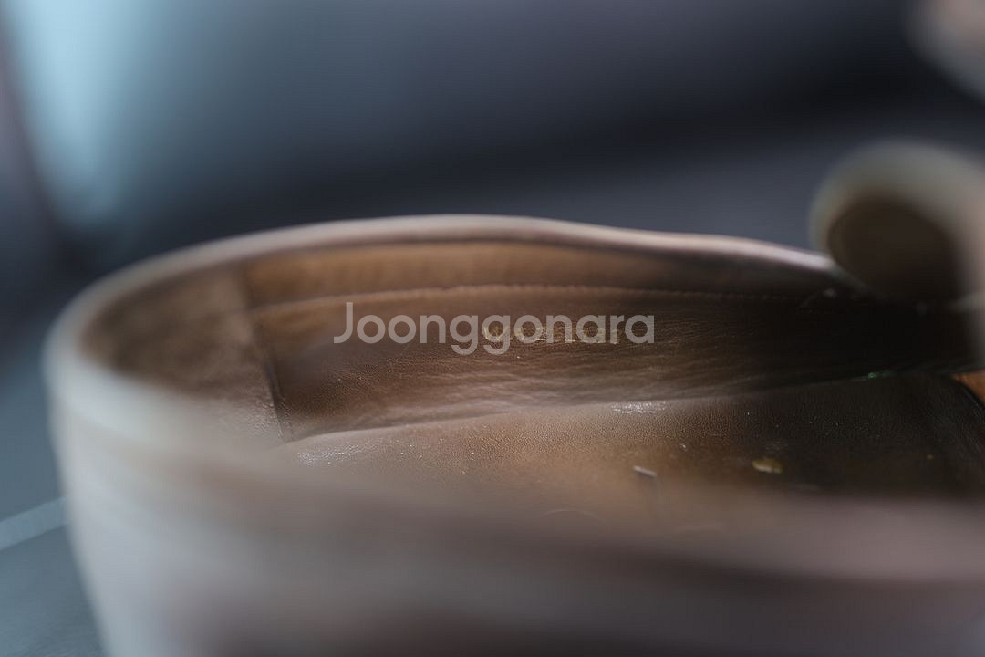 정품 생로랑 빈티지 브라운 페니로퍼 41 이태리제--6