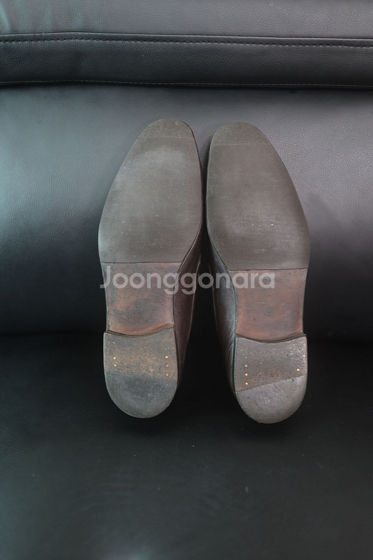 정품 생로랑 빈티지 브라운 페니로퍼 41 이태리제--8