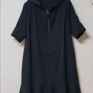 칼 라거펠트 후드 지지미 원피스 블랙 색상 77