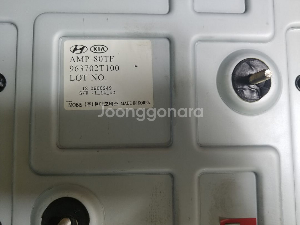 K5 AVN 무출 데크,앰프 팝니다.--2