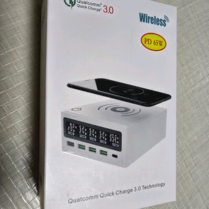 파워윈868 LCD 유무선 멀티 충전기 미개봉