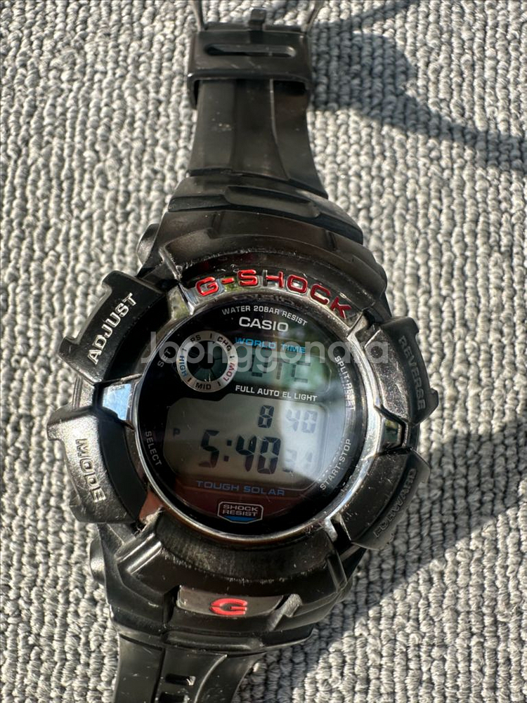 [구하기 힘든 희귀템, 지샥 G2310R 터프솔라시계--2