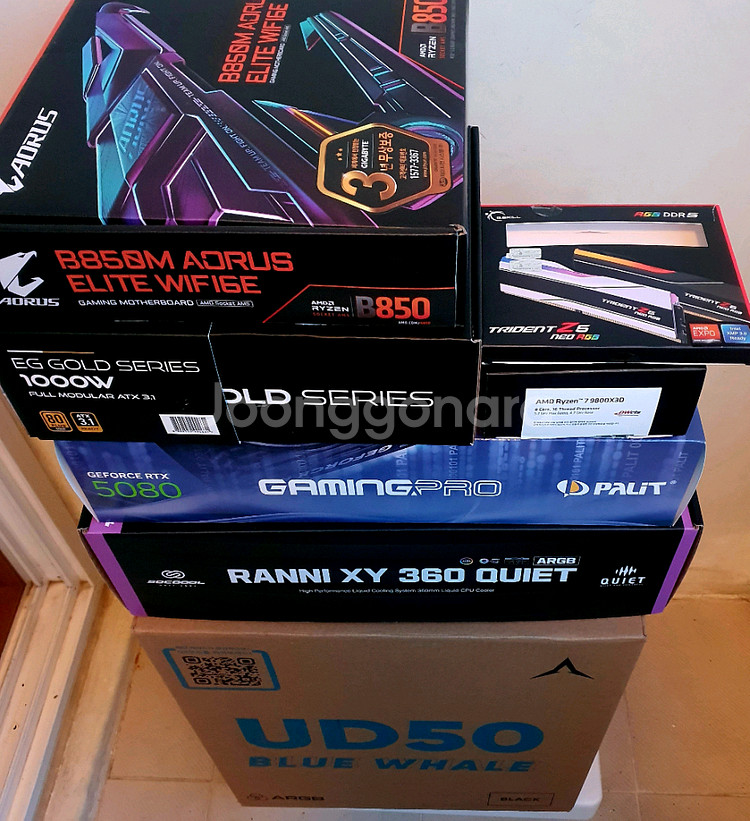 9800x3d rtx5080 컴퓨터 (새제품)--2