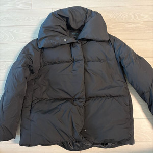 하시 hacie 패딩 블랙 s