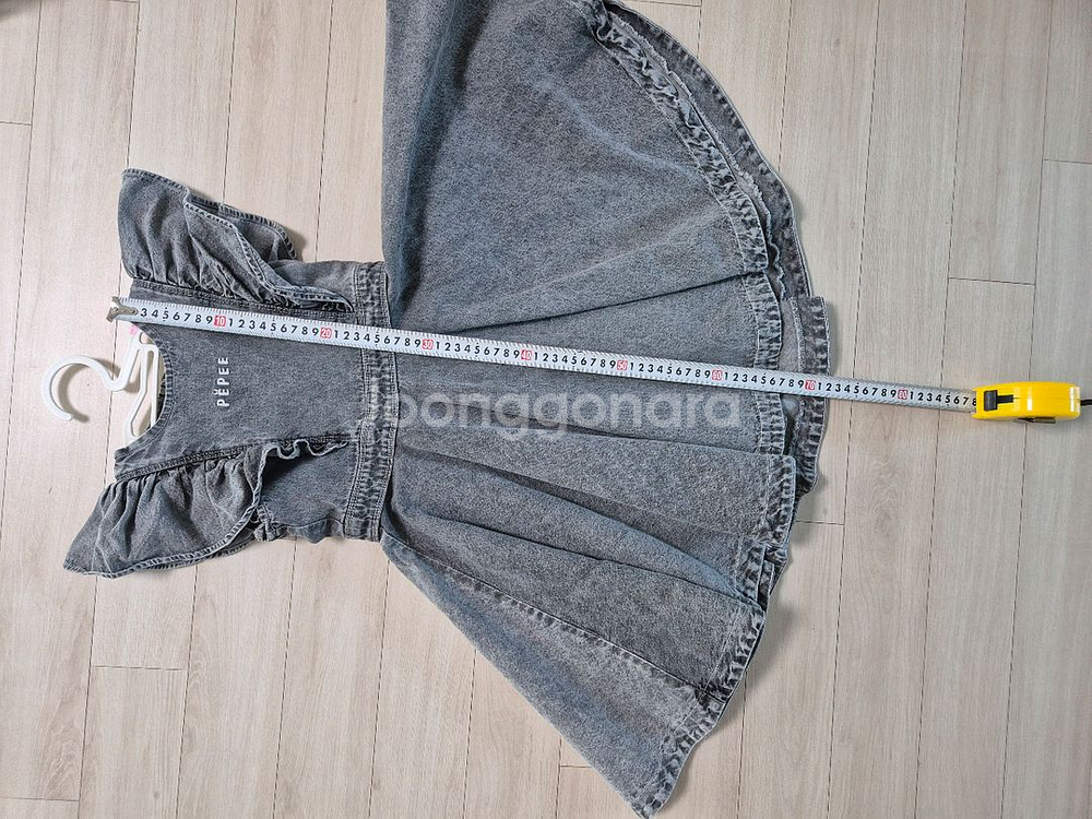플라잉페페 데님원피스 M (일반 120~130사이즈)--7