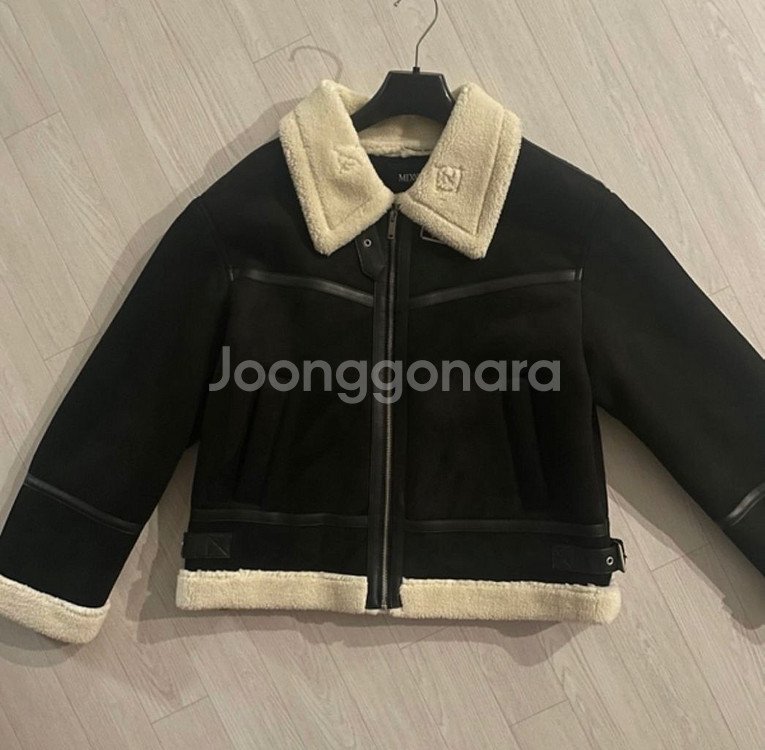 미쏘 무스탕 블랙--0
