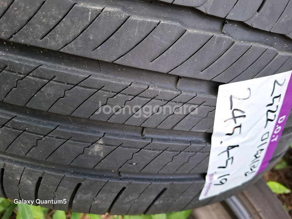 245/45R19 미쉐린투어AS 2본팝니다--5