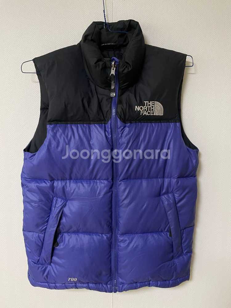 노스페이스 700 눕시 패딩조끼 퍼플xs--0