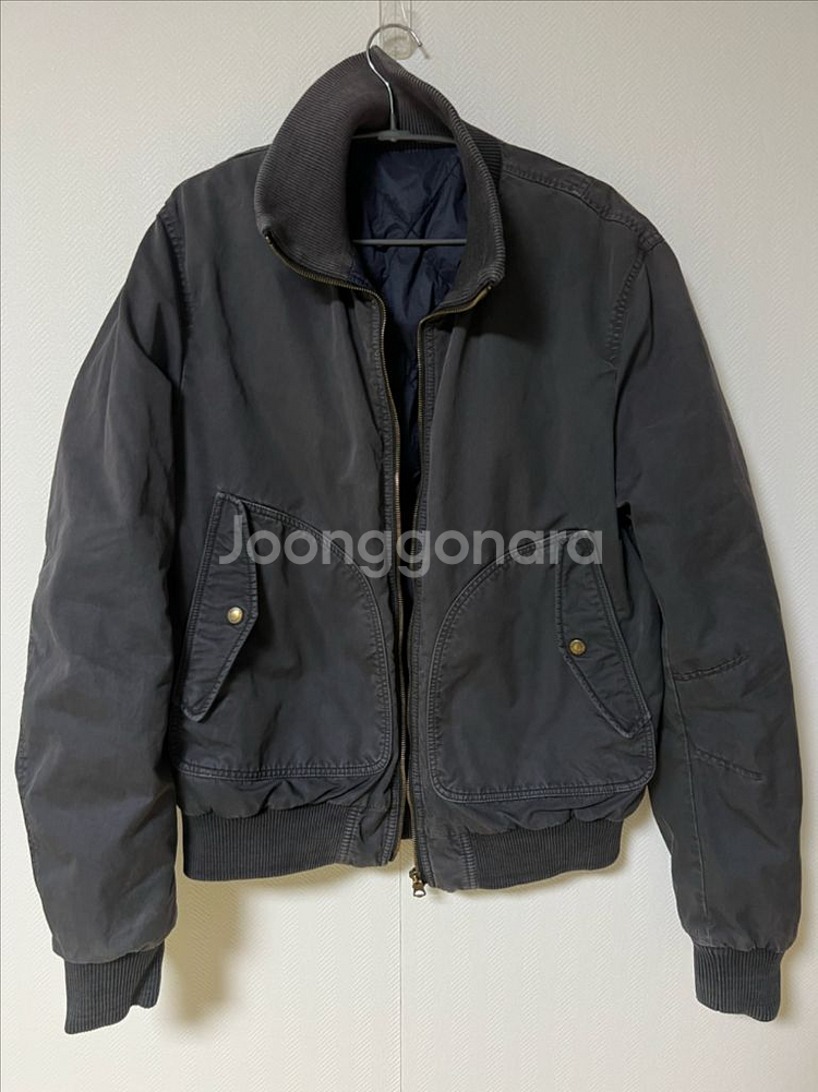 버버리 브릿 양면 퀼팅 패딩 m--3