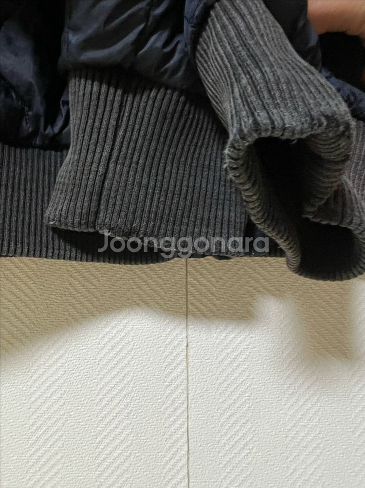 버버리 브릿 양면 퀼팅 패딩 m--5