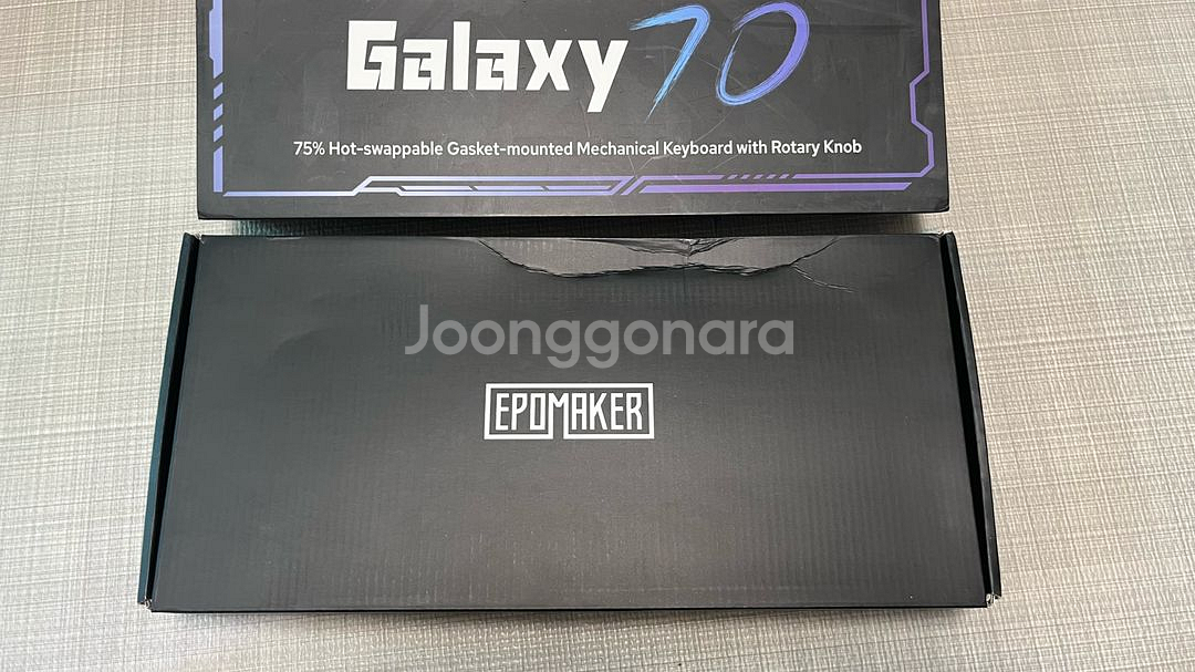 에포메이커 갤럭시70 유무선 기계식키보드--2