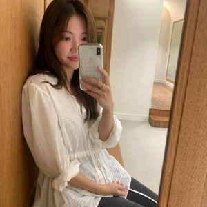 타낫 dense string blouse 덴스 블라우스