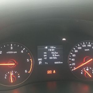 올뉴K7 2.2디젤 계기판