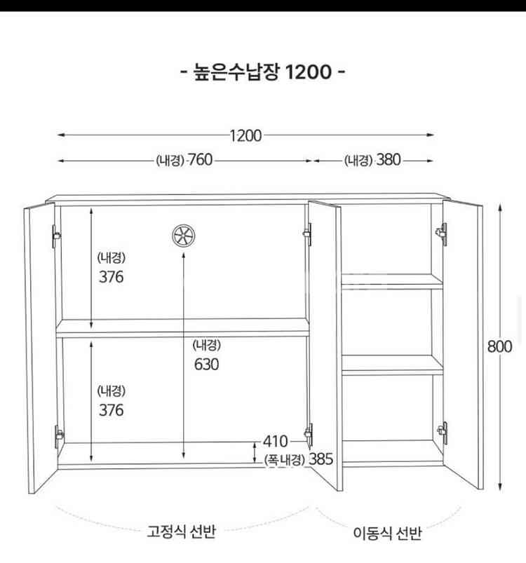 높은 선반, 수납장, 장식장 다용도장 2개(거의 새거)--1