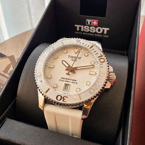 티쏘 씨스타 1000 36mm 화이트
