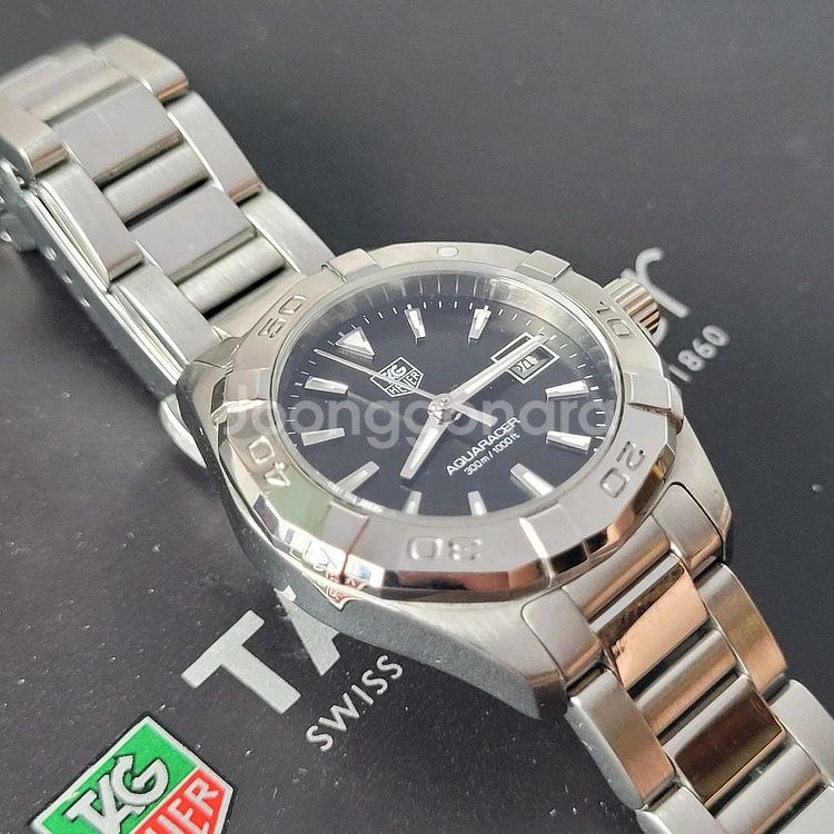 태그호이어 아쿠아레이서 여성시계 32mm--4