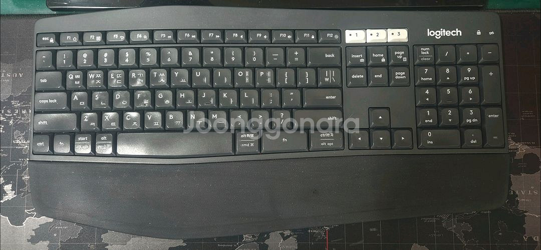 로지텍 K850 키보드 부품용 판매합니다.--0