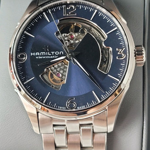 해밀턴 재즈마스터 오픈하트 신형 청판 42mm