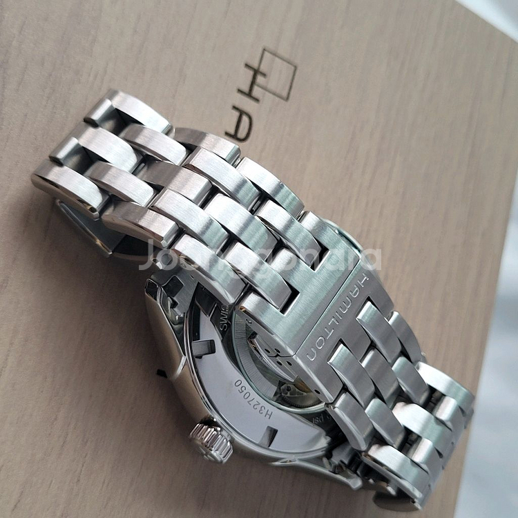 해밀턴 재즈마스터 오픈하트 신형 청판 42mm--5