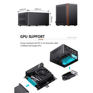 JONSBO NV10 케이스 TFX 600W 파워