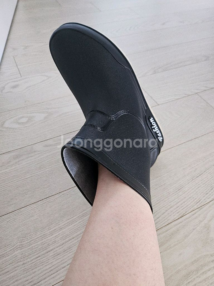 블랙 레인부츠 새상품 245~250--1