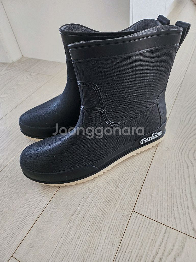 블랙 레인부츠 새상품 245~250--3