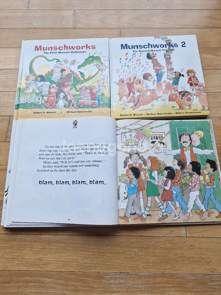 잠수네 영어책 Munschworks 1-4권(로버트먼치--1