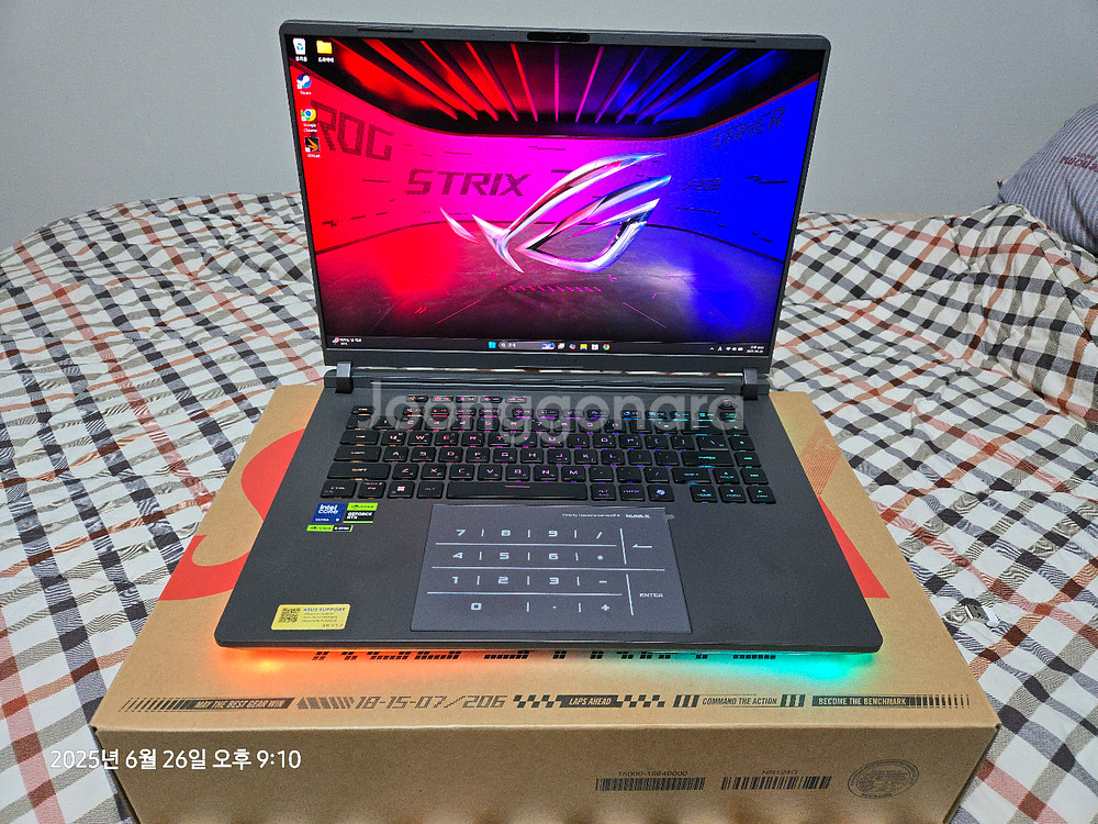 Asus g16 strix 5080 노트북--0