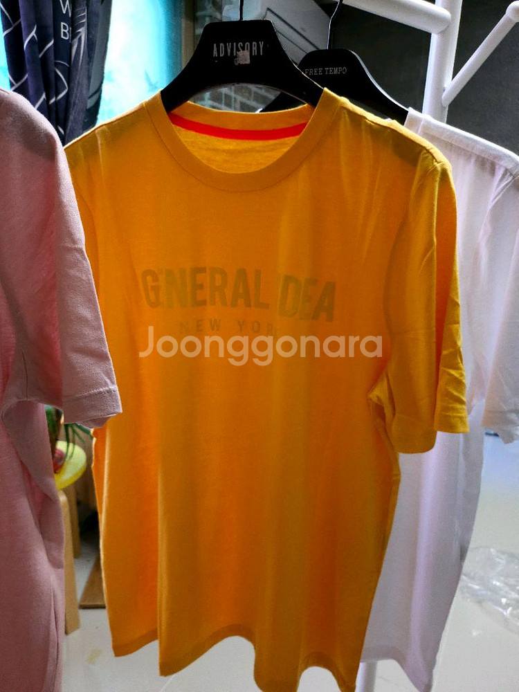 남여공용 제네럴아이디어 반팔티 새상품--1