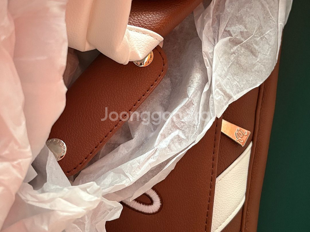 말본 플레이어 보스턴백 골프 가방 네이비 브라운--5