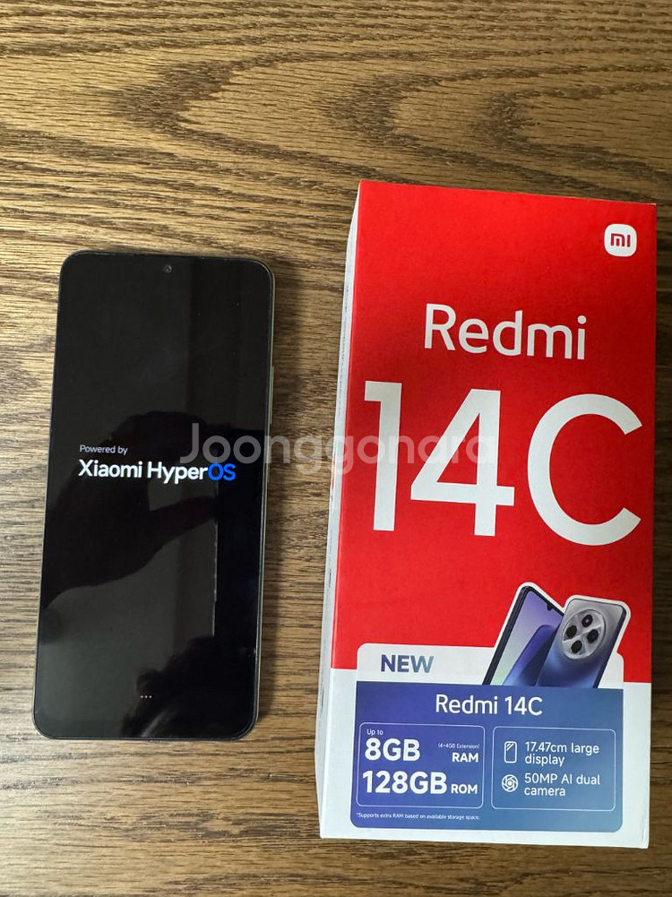 Redmi 14C 세이지 그린 128G 팝니다--6